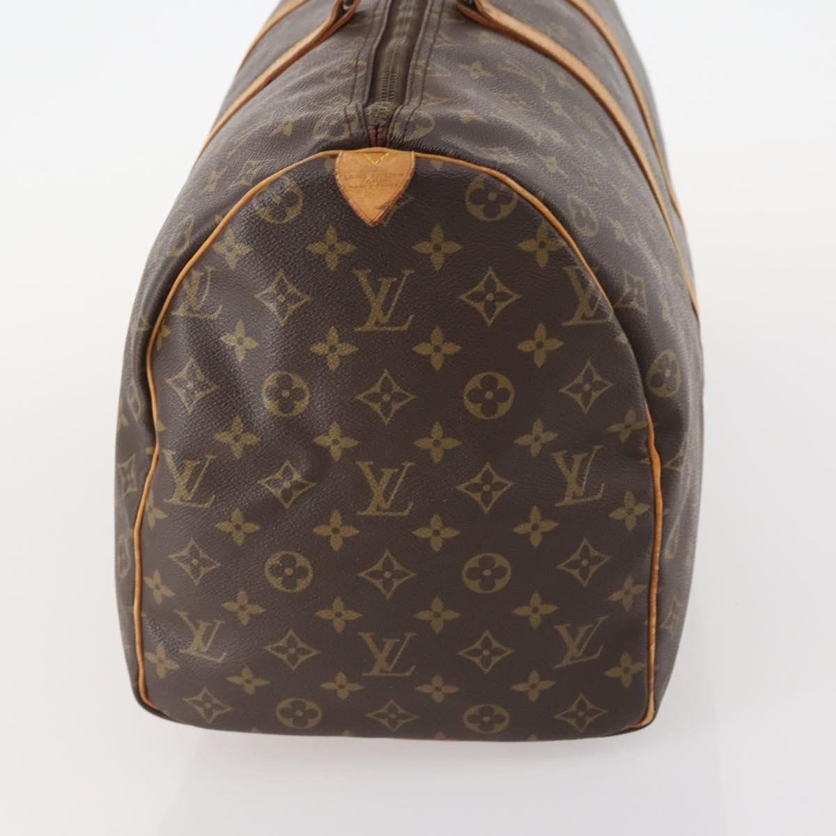 LOUIS VUITTON Monogram Keepall 50 Boston Bag M41426 LV Auth ARZ655