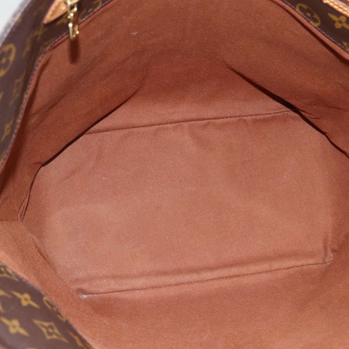 LOUIS VUITTON Monogram Sac Shopping Tote Bag M51108 LV Auth ARZ656