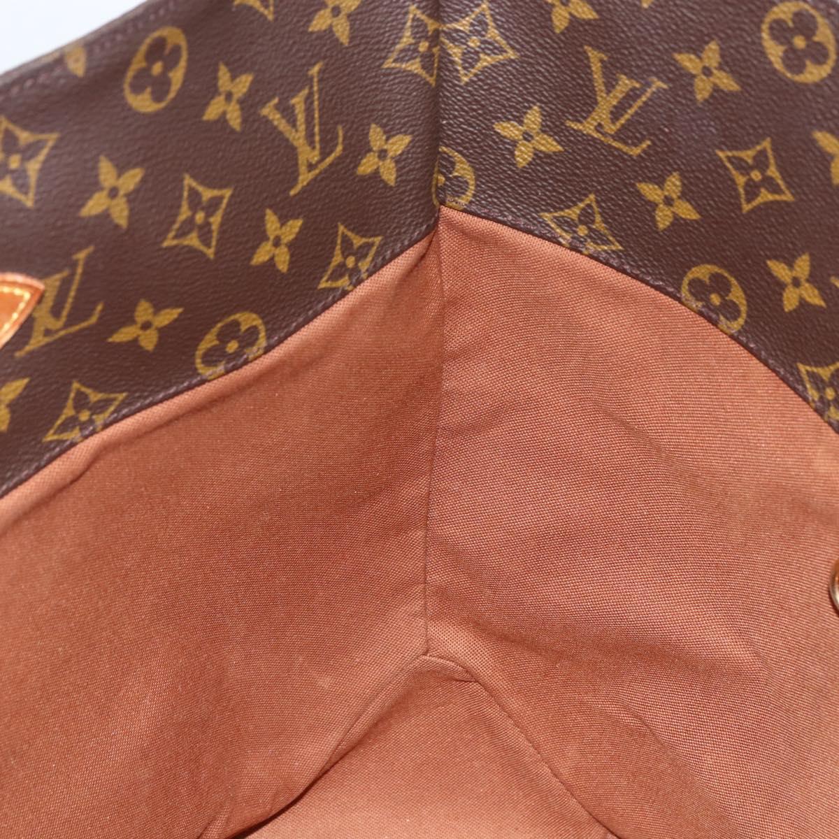 LOUIS VUITTON Monogram Sac Shopping Tote Bag M51108 LV Auth ARZ656