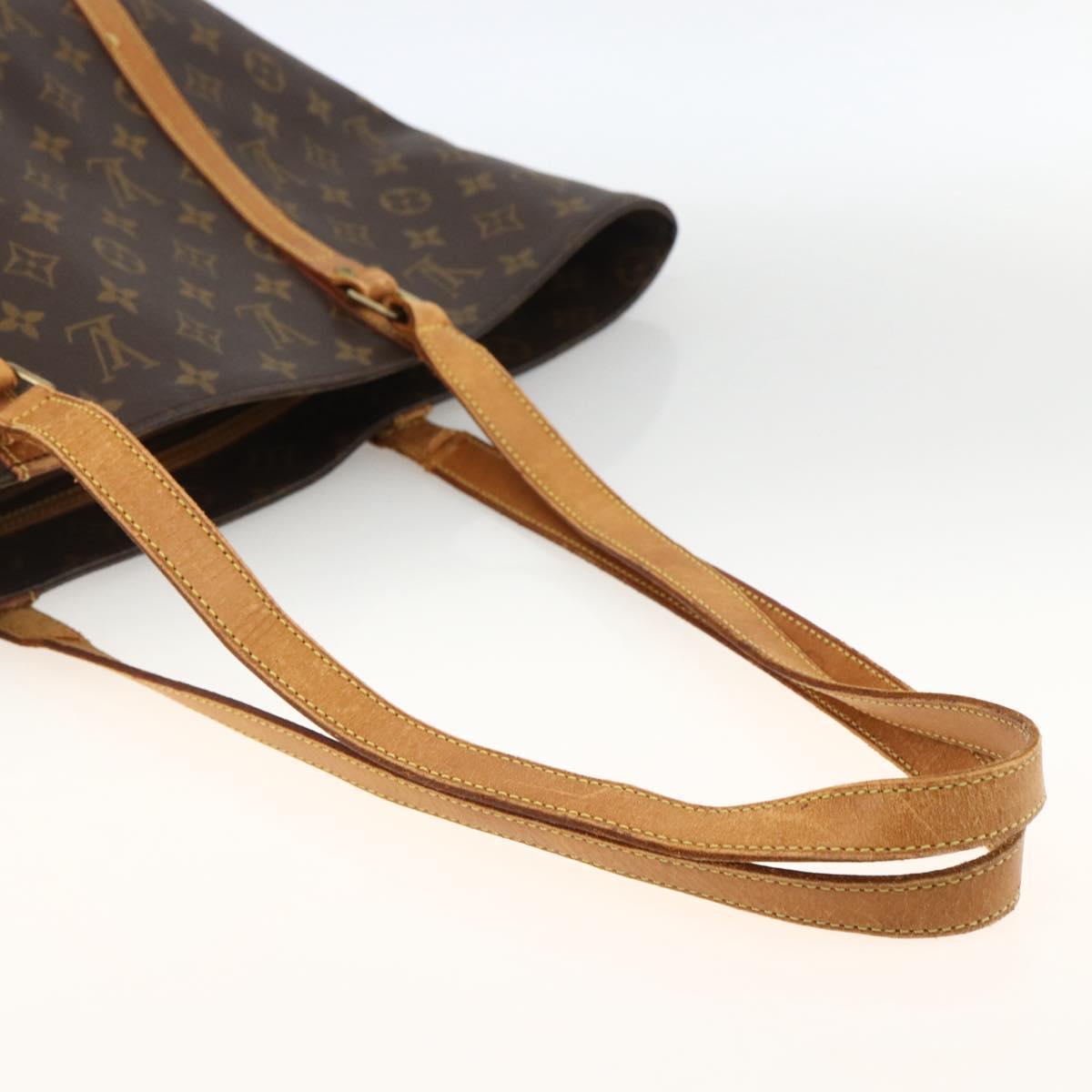 LOUIS VUITTON Monogram Sac Shopping Tote Bag M51108 LV Auth ARZ656