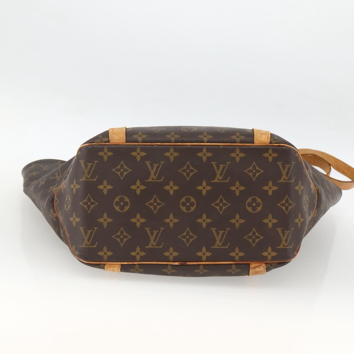 LOUIS VUITTON Monogram Sac Shopping Tote Bag M51108 LV Auth ARZ656