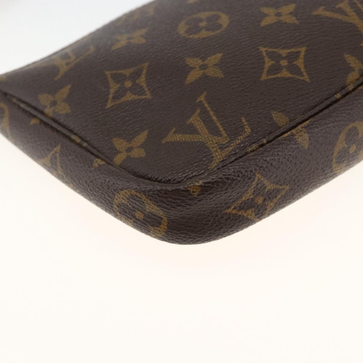 LOUIS VUITTON Monogram Pochette Accessoires Pouch M51980 LV Auth ARZ704