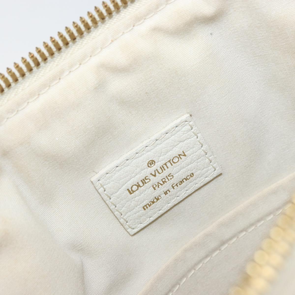 LOUIS VUITTON Mini Lin Croisette Marina PM Bag Pink White M95495 LV Auth ARZ743V