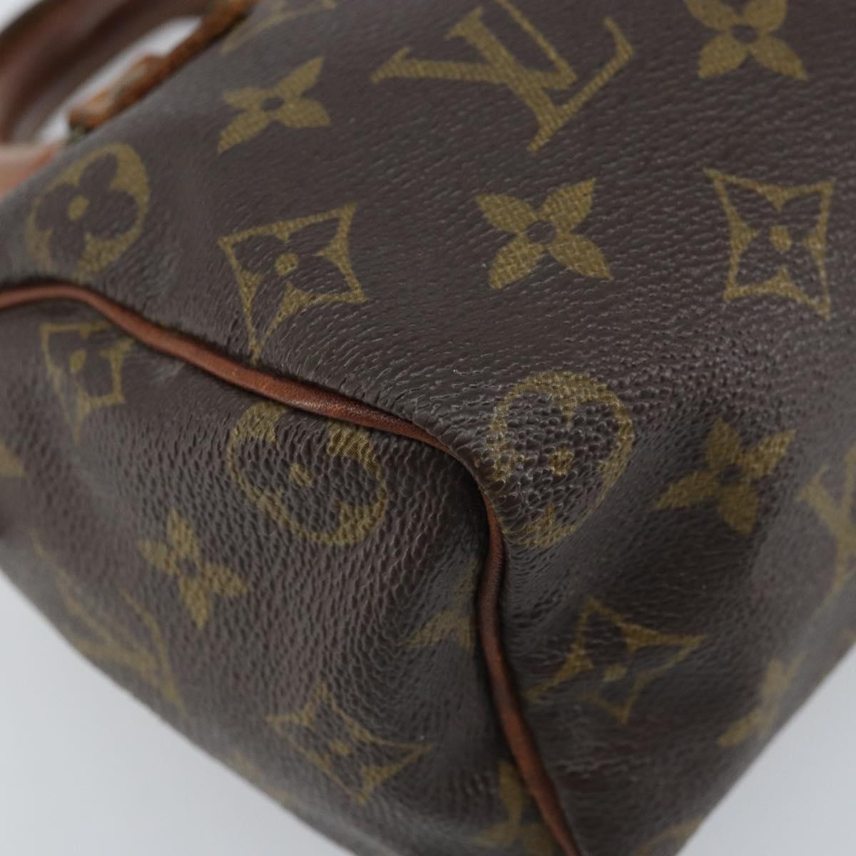 LOUIS VUITTON Monogram Mini Speedy Bandouliere Japon 88 Bag M99014 Auth ARZ749