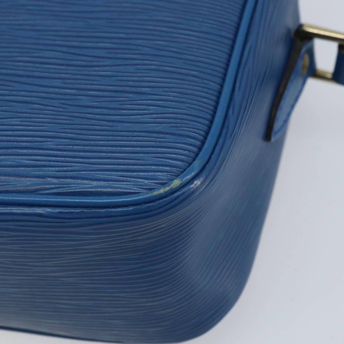 LOUIS VUITTON Epi Trocadero 27 Shoulder Bag Blue M52315 LV Auth ARZ762A