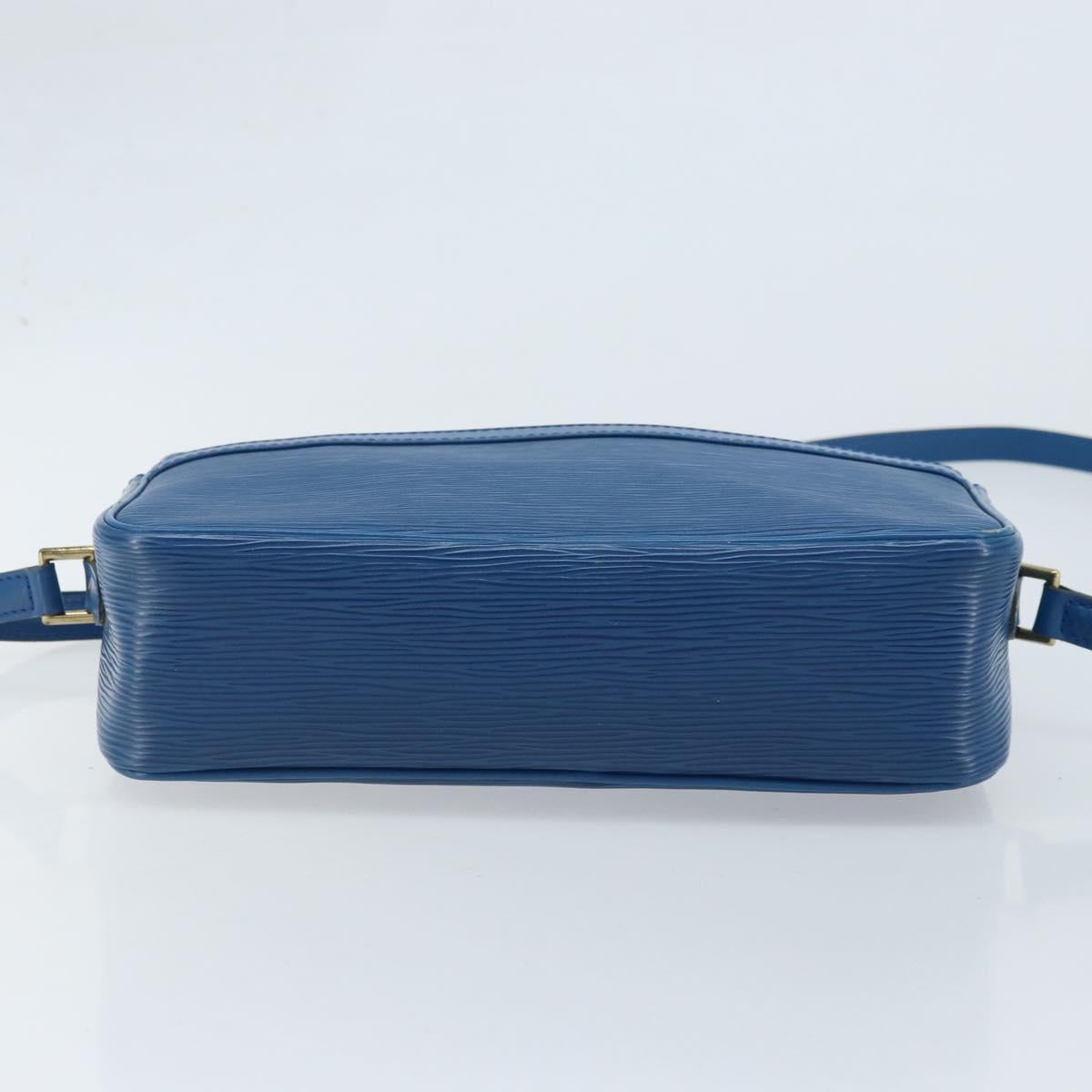 LOUIS VUITTON Epi Trocadero 27 Shoulder Bag Blue M52315 LV Auth ARZ762A