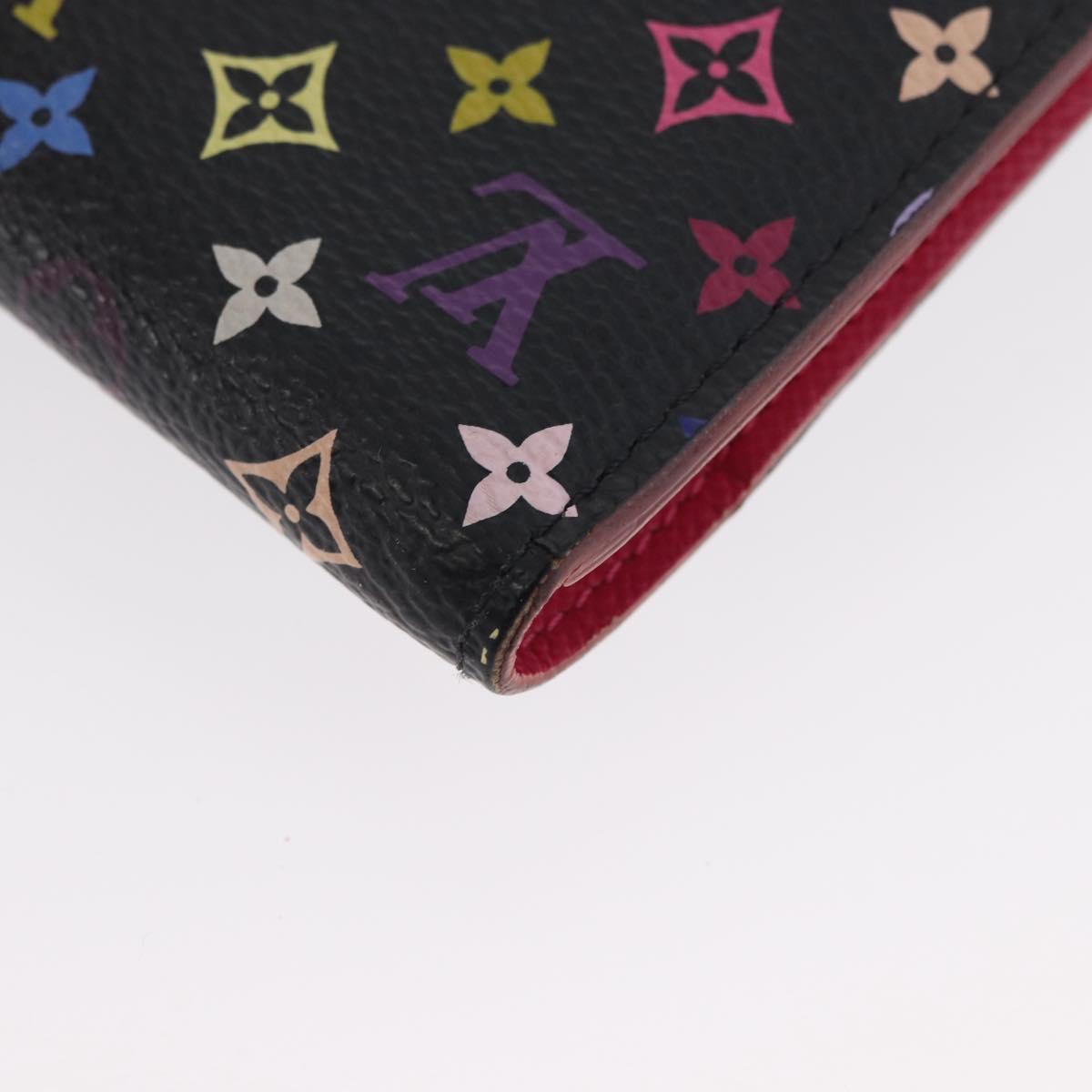 LOUIS VUITTON Monogram Multicolor Portefeuille Eugenie Wallet M93738 Auth ARZ778