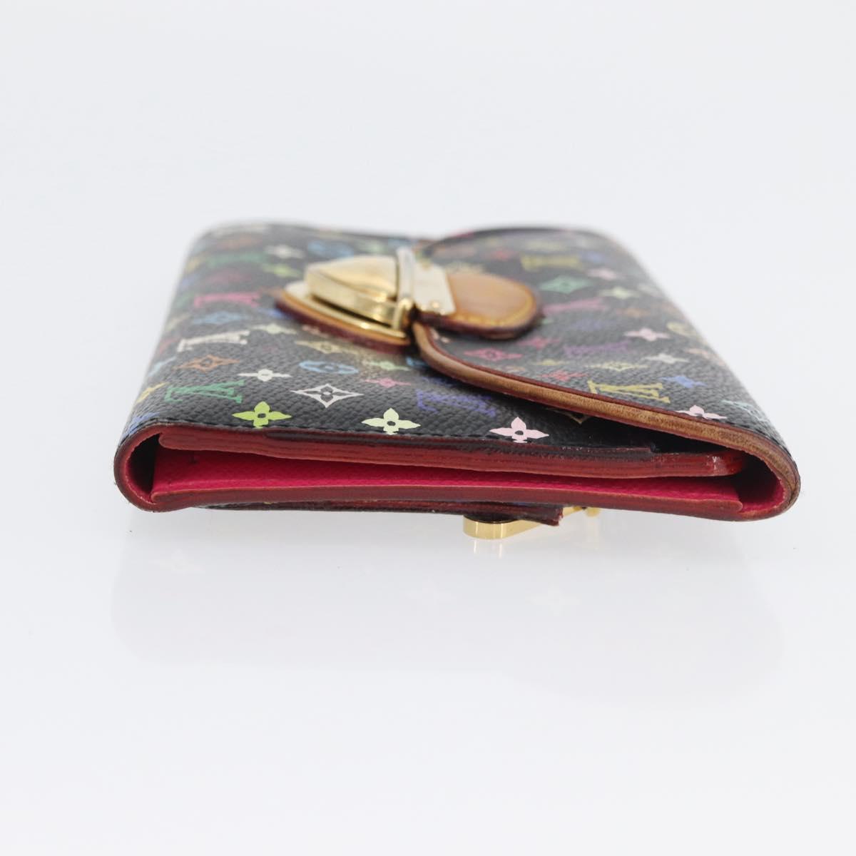 LOUIS VUITTON Monogram Multicolor Portefeuille Eugenie Wallet M93738 Auth ARZ778