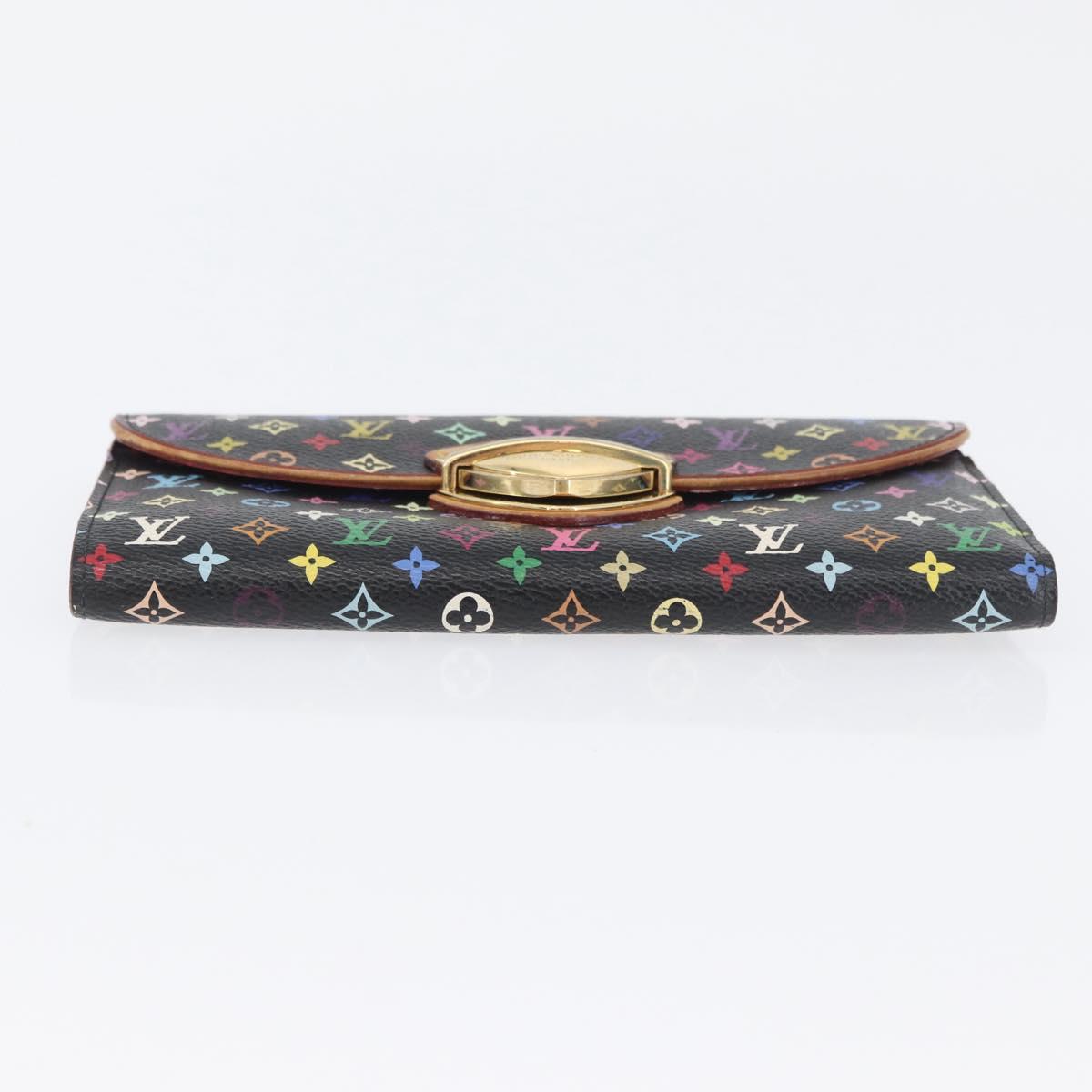 LOUIS VUITTON Monogram Multicolor Portefeuille Eugenie Wallet M93738 Auth ARZ778