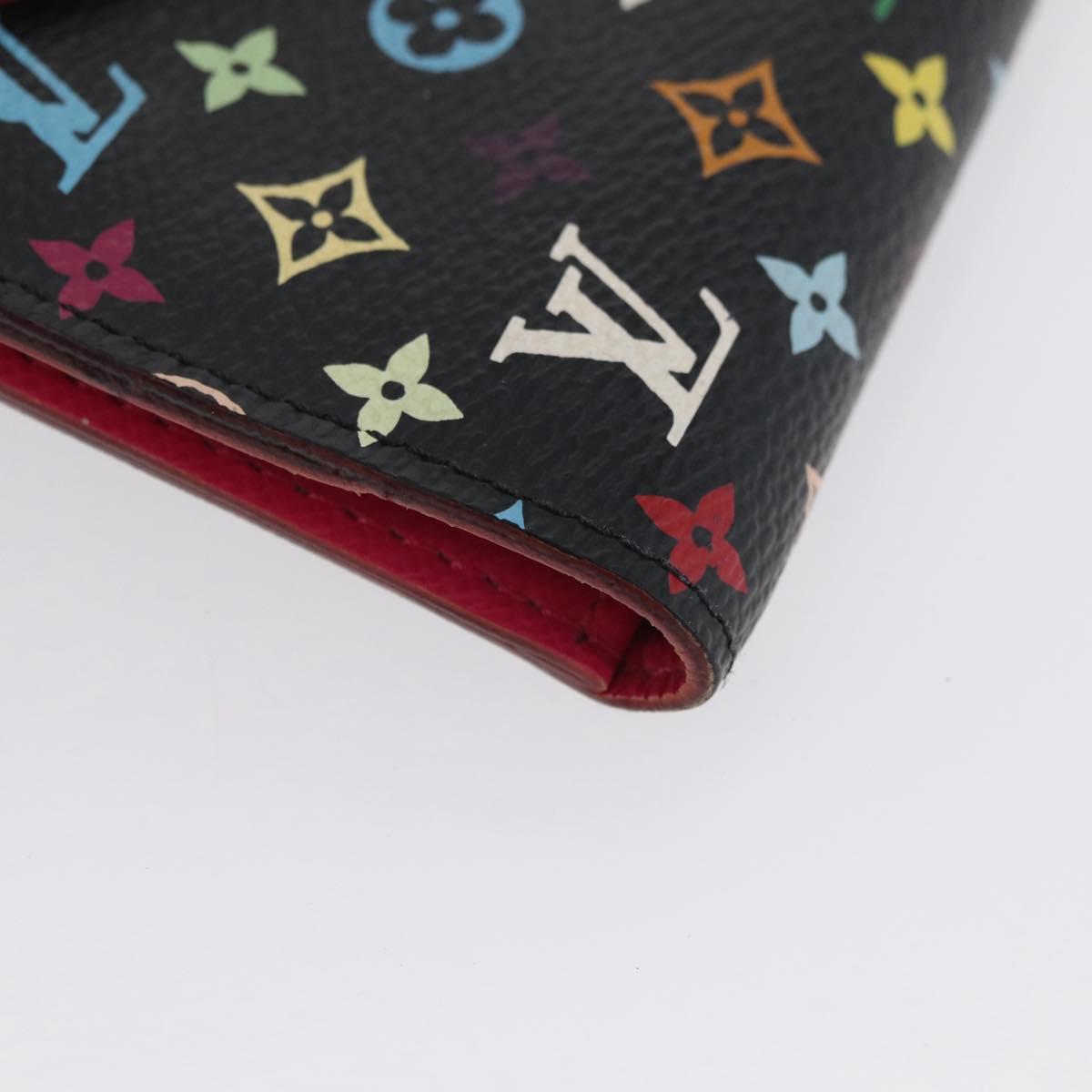 LOUIS VUITTON Monogram Multicolor Portefeuille Eugenie Wallet M93738 Auth ARZ778