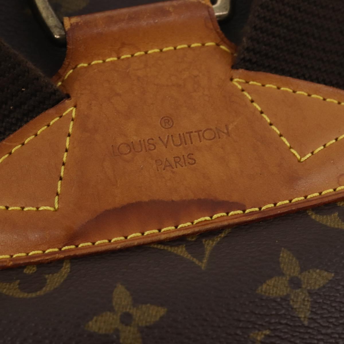 LOUIS VUITTON Monogram Montsouris GM Backpack M51135 LV Auth ARZ795