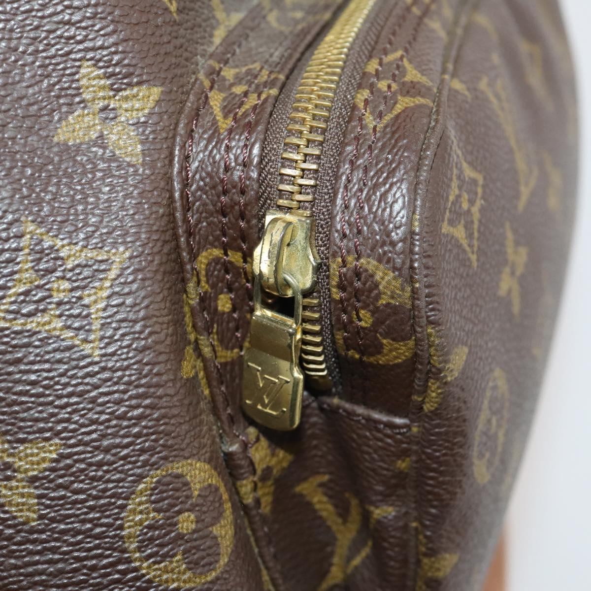 LOUIS VUITTON Monogram Montsouris GM Backpack M51135 LV Auth ARZ795