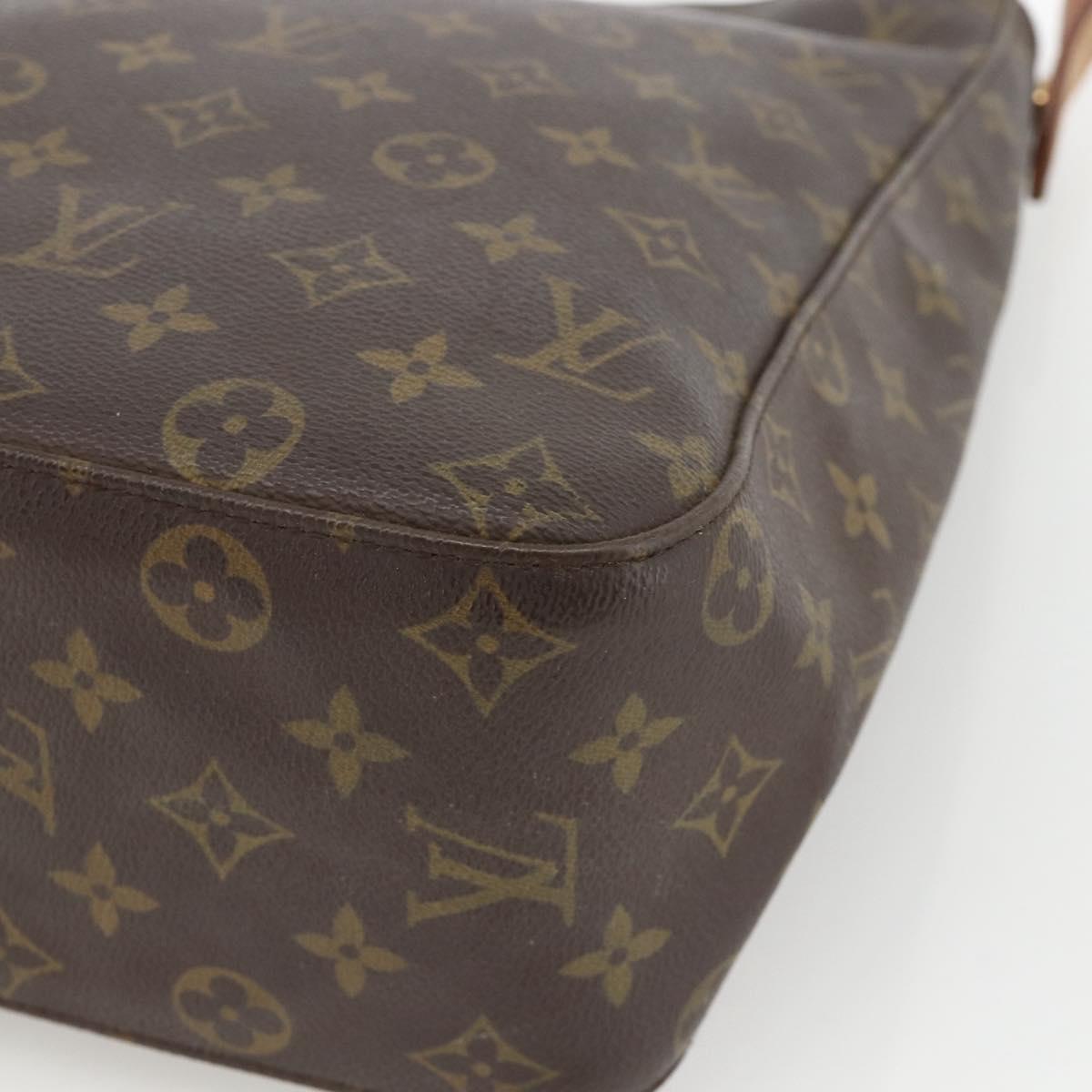 LOUIS VUITTON Monogram Looping GM Shoulder Bag M51145 LV Auth ARZ845