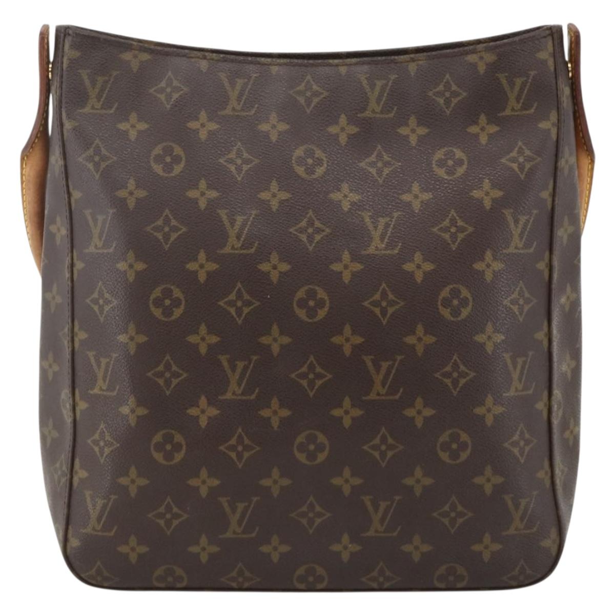 LOUIS VUITTON Monogram Looping GM Shoulder Bag M51145 LV Auth ARZ845