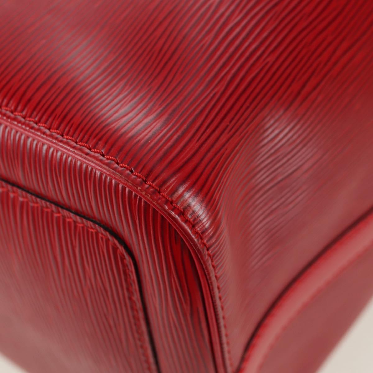 LOUIS VUITTON Epi Speedy 35 Hand Bag Castilian Red M42997 LV Auth ARZ854V