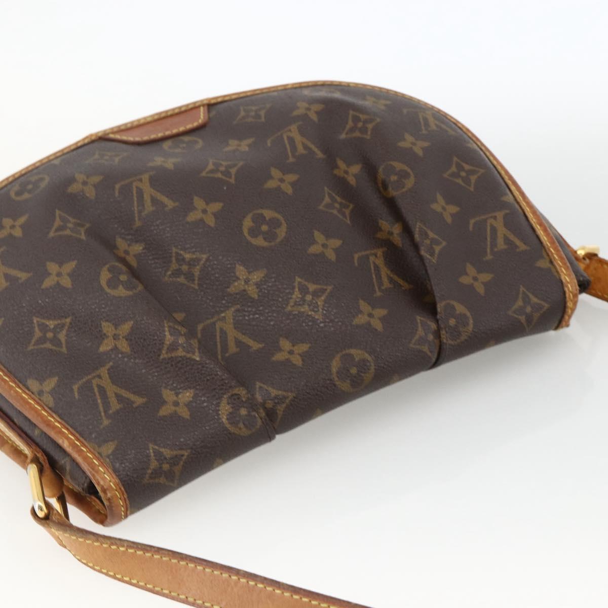 LOUIS VUITTON Monogram Menilmontant PM Shoulder Bag M40474 LV Auth ARZ861