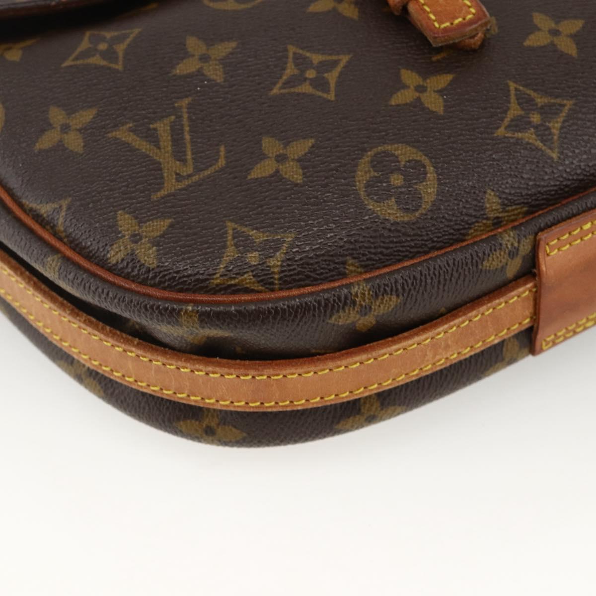 LOUIS VUITTON Monogram Jeune Fille MM Shoulder Bag M51226 LV Auth ARZ864