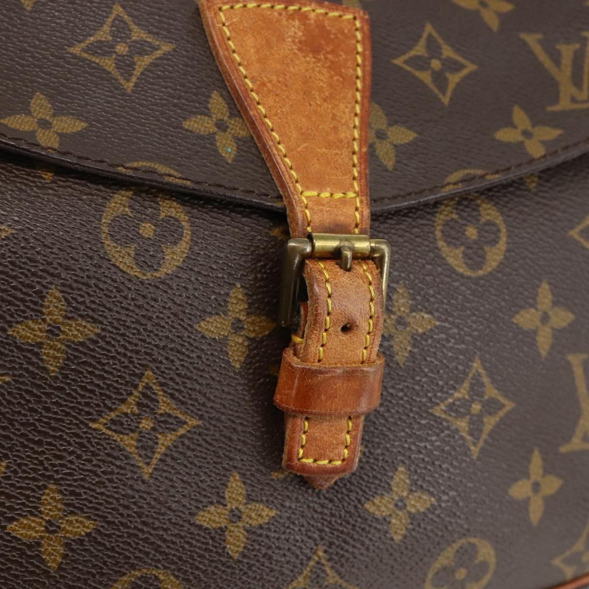 LOUIS VUITTON Monogram Jeune Fille MM Shoulder Bag M51226 LV Auth ARZ864
