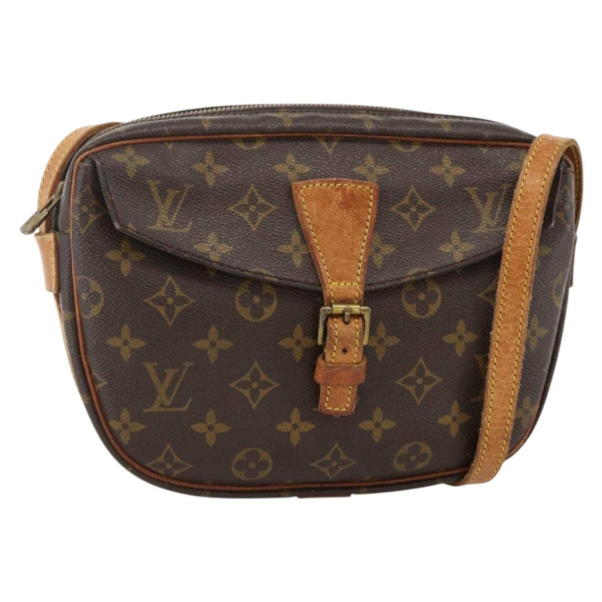 LOUIS VUITTON Monogram Jeune Fille MM Shoulder Bag M51226 LV Auth ARZ864