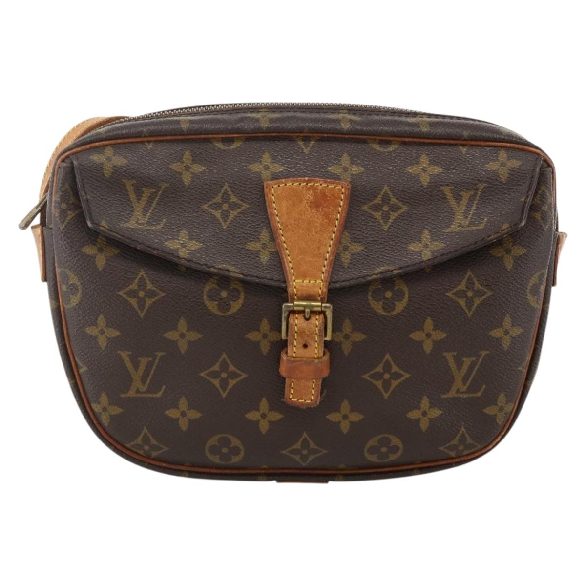 LOUIS VUITTON Monogram Jeune Fille MM Shoulder Bag M51226 LV Auth ARZ864