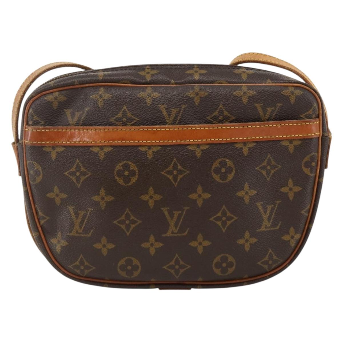 LOUIS VUITTON Monogram Jeune Fille MM Shoulder Bag M51226 LV Auth ARZ864