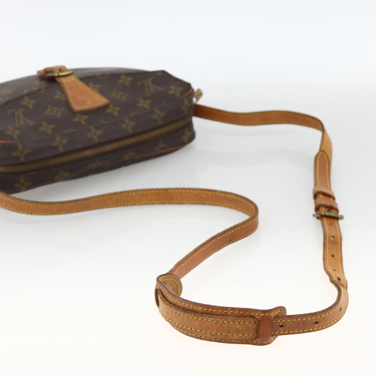 LOUIS VUITTON Monogram Jeune Fille MM Shoulder Bag M51226 LV Auth ARZ864