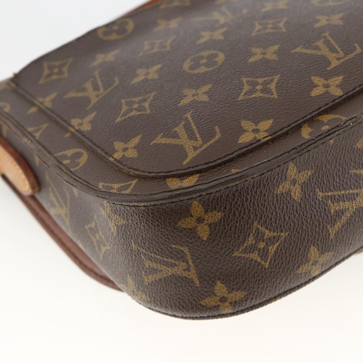 LOUIS VUITTON Monogram Saint Cloud GM Shoulder Bag M51242 LV Auth ARZ885