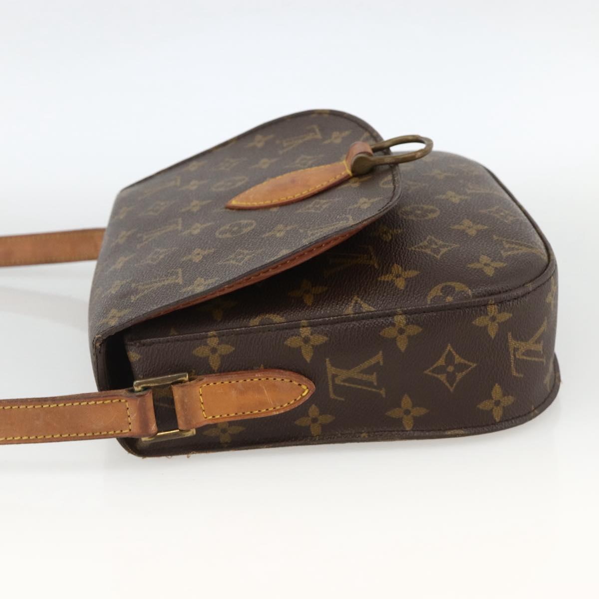 LOUIS VUITTON Monogram Saint Cloud GM Shoulder Bag M51242 LV Auth ARZ885