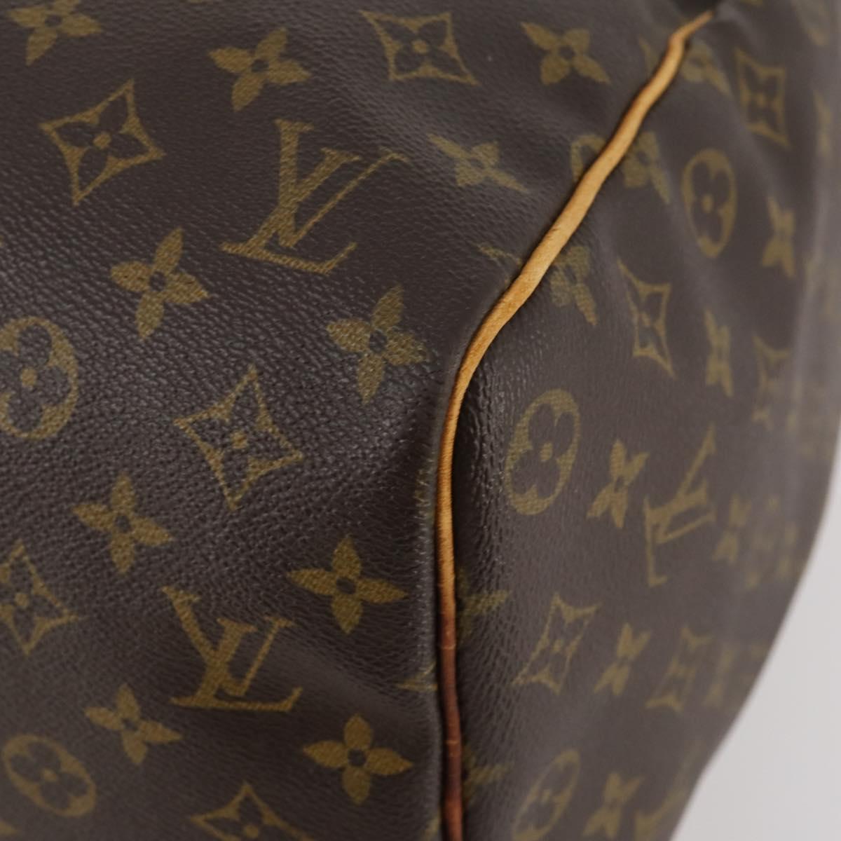 LOUIS VUITTON Monogram Keepall 45 Boston Bag M41428 LV Auth ARZ887
