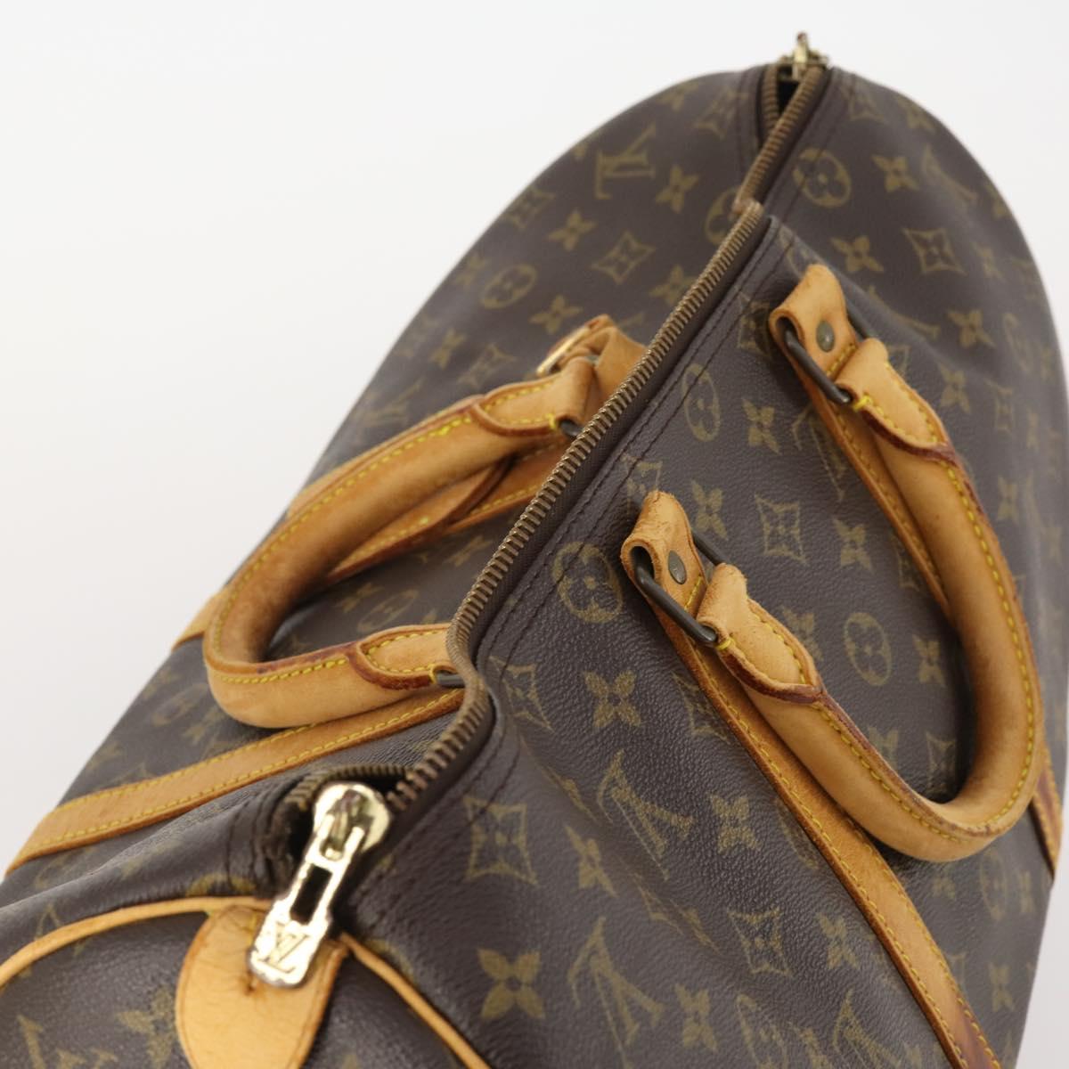 LOUIS VUITTON Monogram Keepall 45 Boston Bag M41428 LV Auth ARZ887