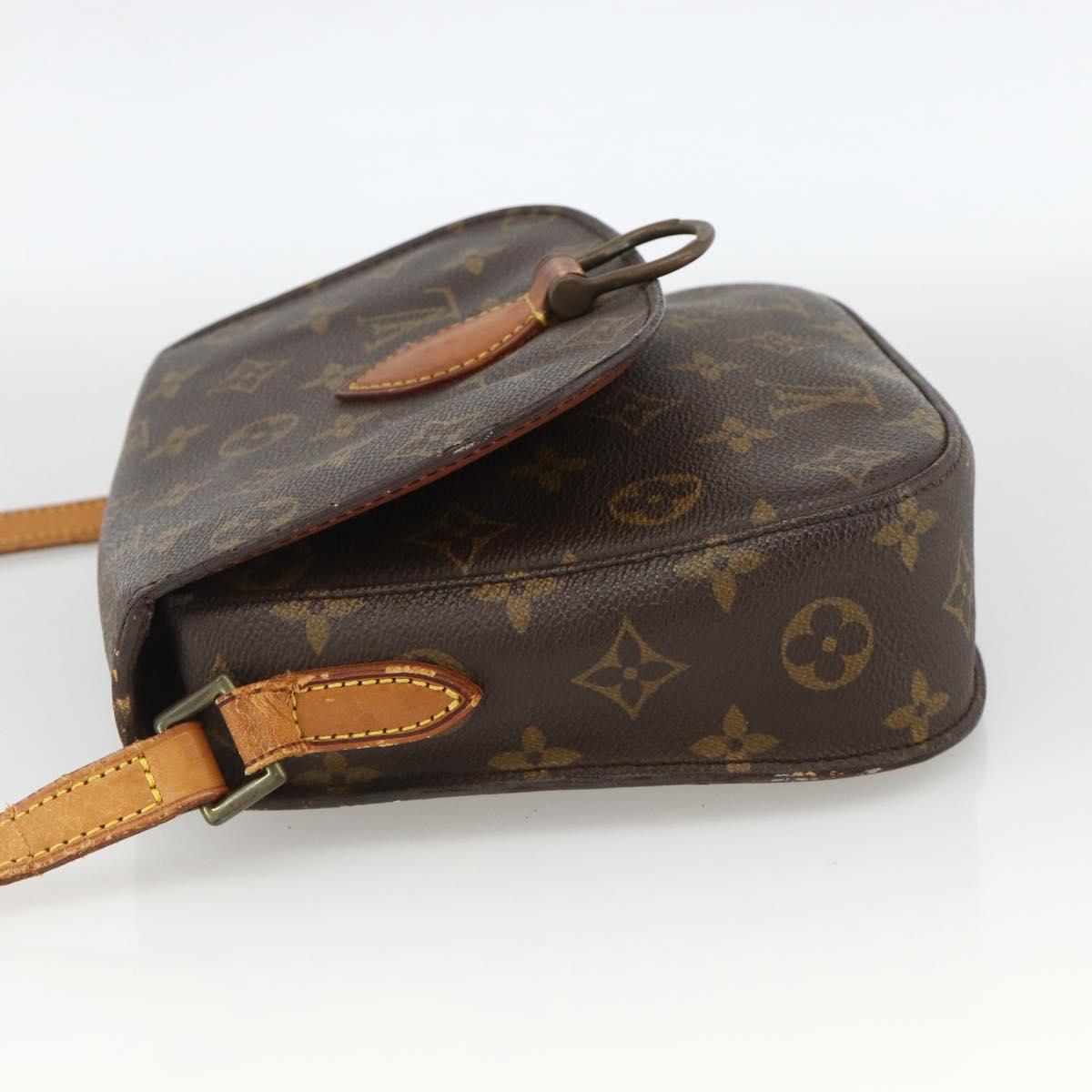 LOUIS VUITTON Monogram Saint Cloud MM Shoulder Bag M51243 LV Auth ARZ889