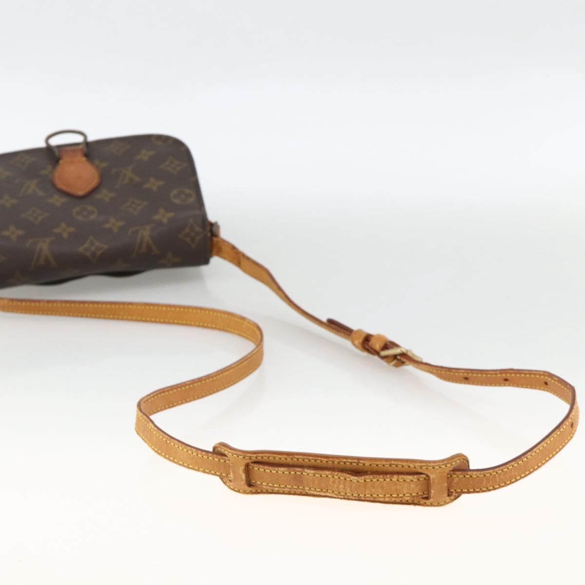 LOUIS VUITTON Monogram Saint Cloud MM Shoulder Bag M51243 LV Auth ARZ889