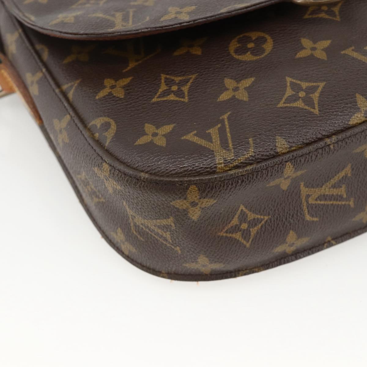 LOUIS VUITTON Monogram Saint Cloud GM Shoulder Bag M51242 LV Auth ARZ902