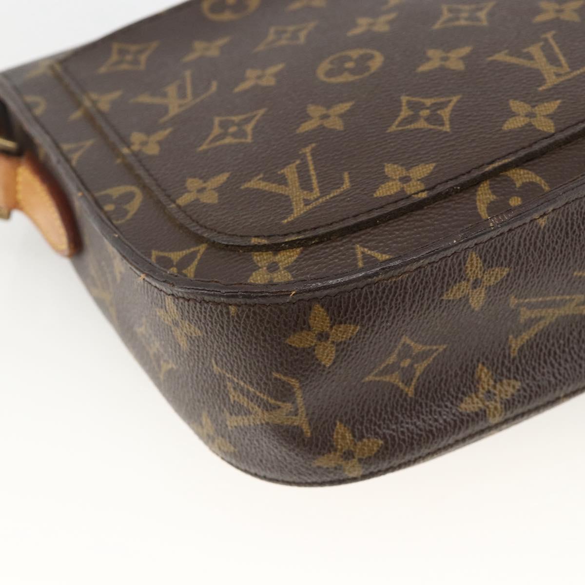LOUIS VUITTON Monogram Saint Cloud GM Shoulder Bag M51242 LV Auth ARZ902