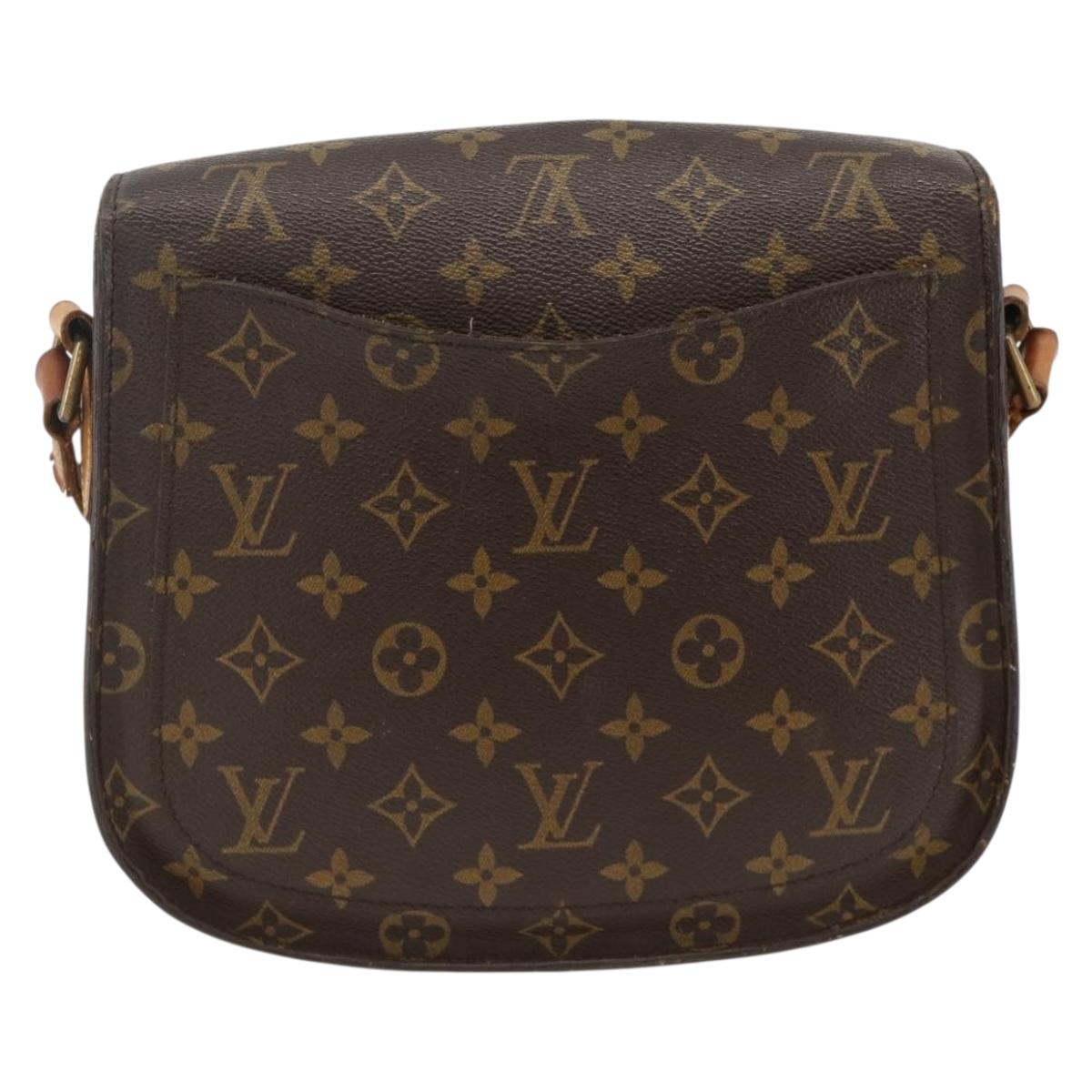 LOUIS VUITTON Monogram Saint Cloud GM Shoulder Bag M51242 LV Auth ARZ902