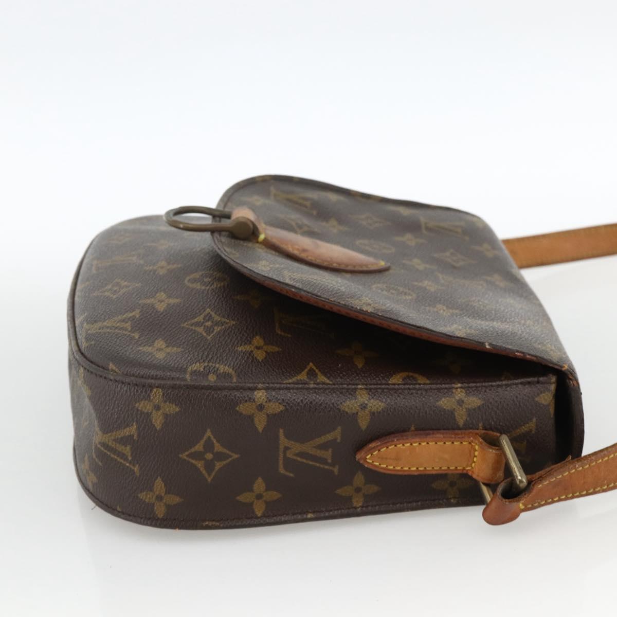 LOUIS VUITTON Monogram Saint Cloud GM Shoulder Bag M51242 LV Auth ARZ902
