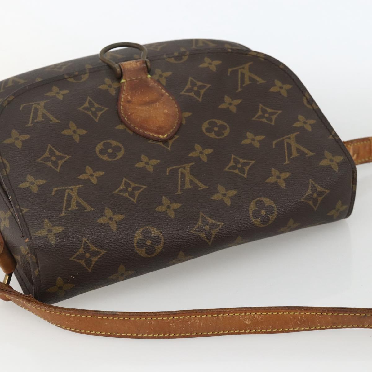 LOUIS VUITTON Monogram Saint Cloud GM Shoulder Bag M51242 LV Auth ARZ902