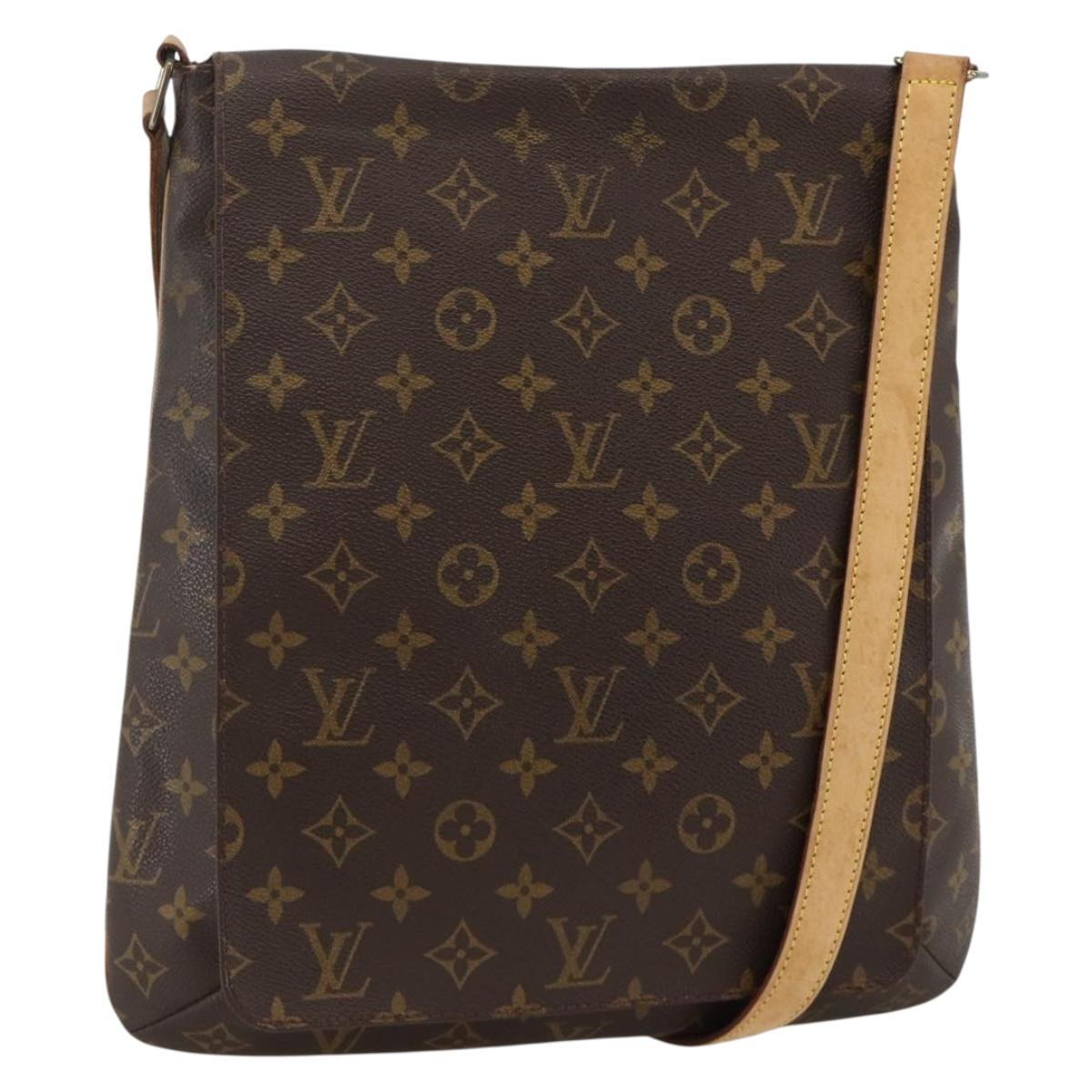 LOUIS VUITTON Monogram Musette Shoulder Bag M51256 LV Auth ARZ912