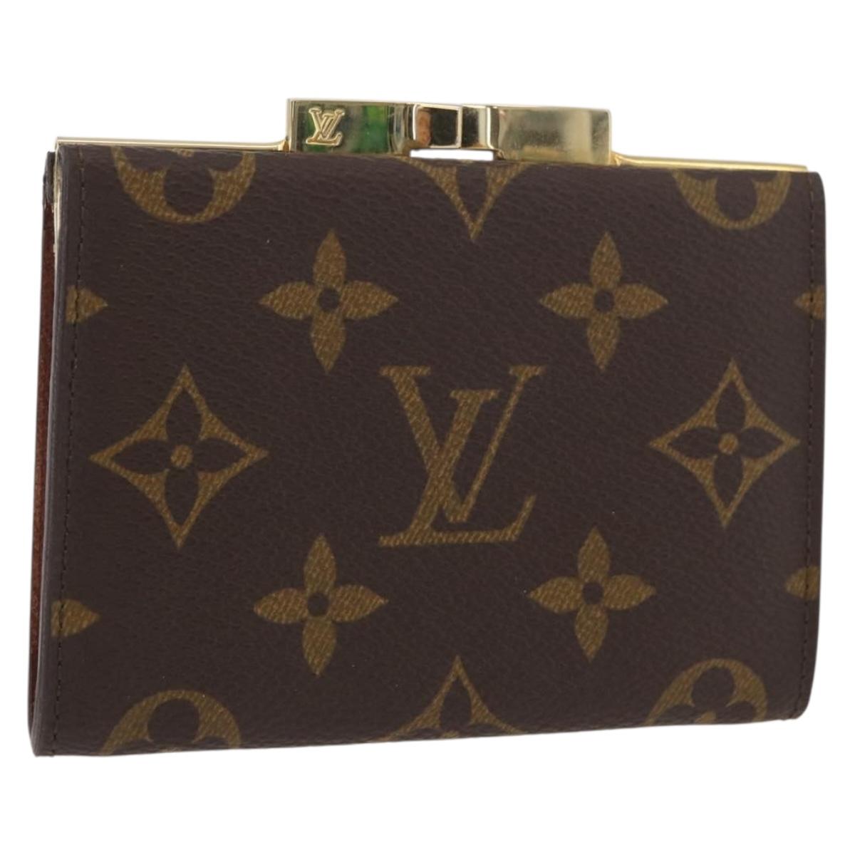 LOUIS VUITTON Monogram Coin Purse USA limited LV Auth ARZ920