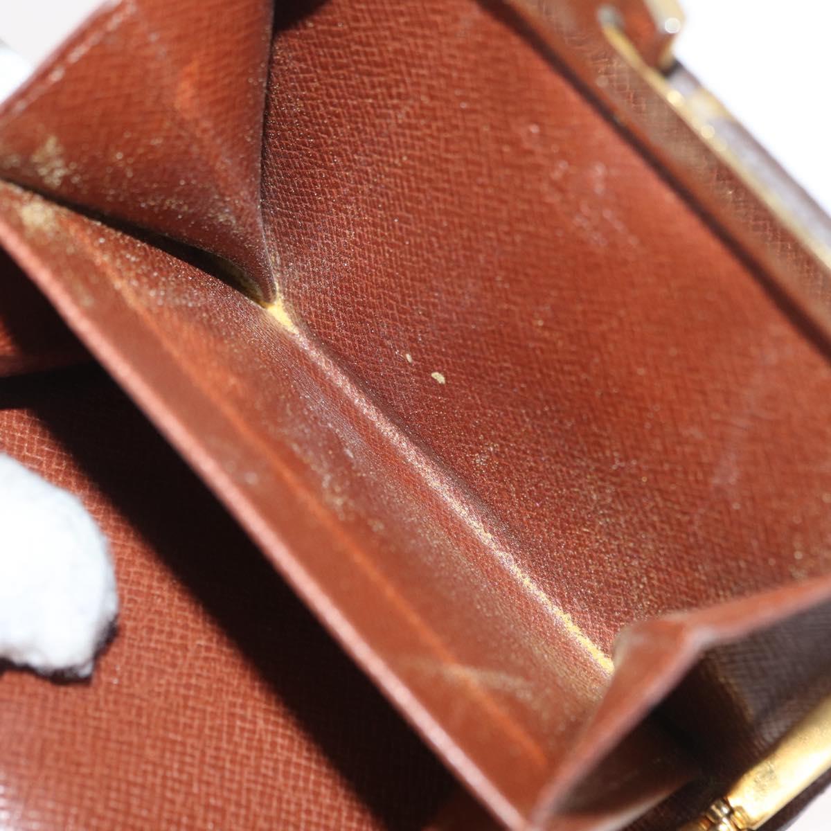 LOUIS VUITTON Monogram Coin Purse USA limited LV Auth ARZ920