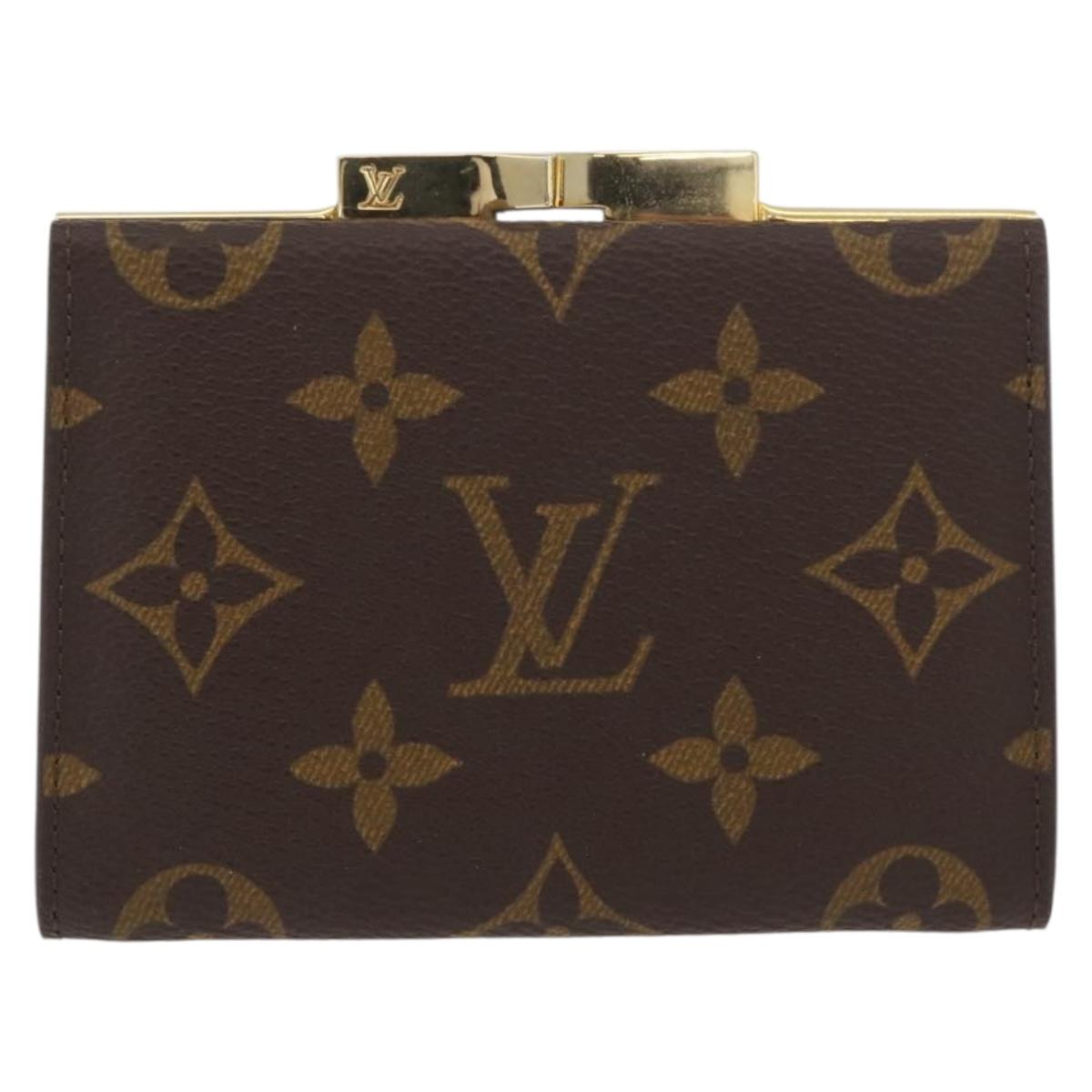 LOUIS VUITTON Monogram Coin Purse USA limited LV Auth ARZ920