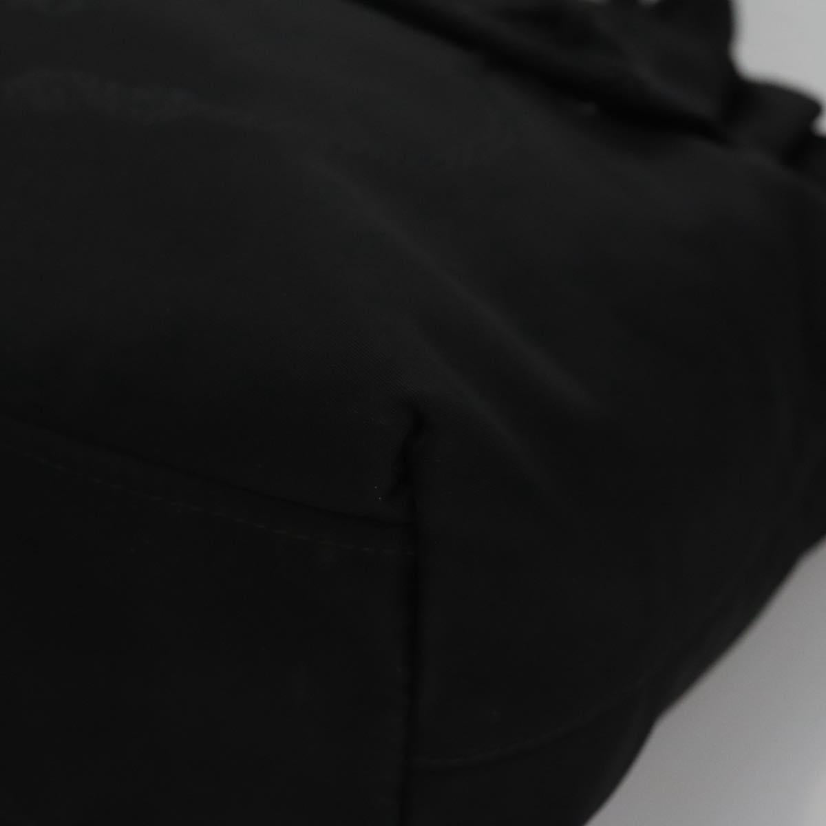 PRADA Hand Bag Nylon 2way Black Auth BA009