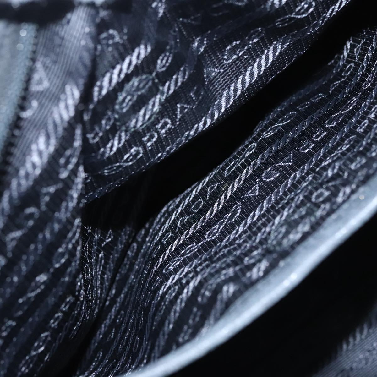 PRADA Hand Bag Nylon 2way Black Auth BA009