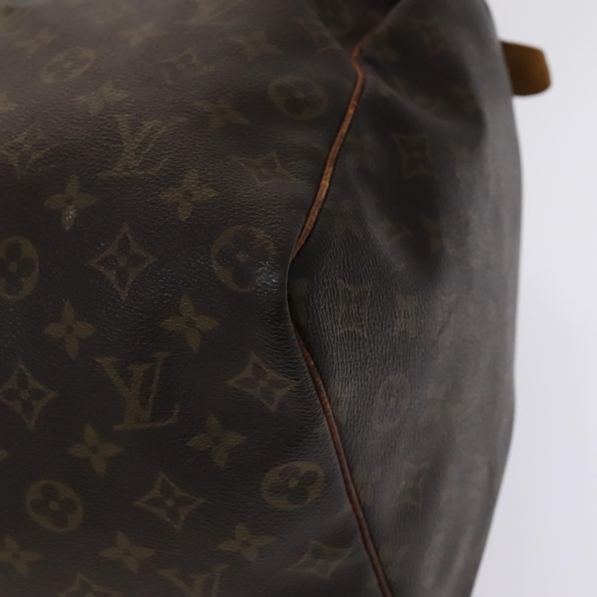 LOUIS VUITTON Monogram Keepall 50 Boston Bag M41426 LV Auth BA019