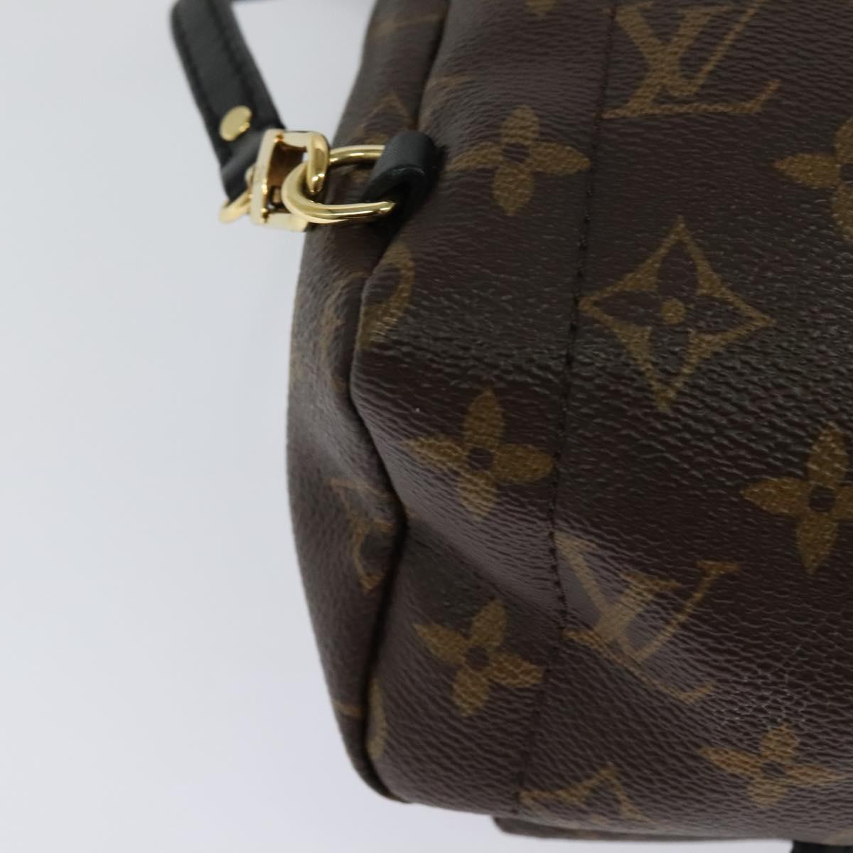 LOUIS VUITTON Monogram Palm Springs MINI Backpack M41562 LV Auth BA045