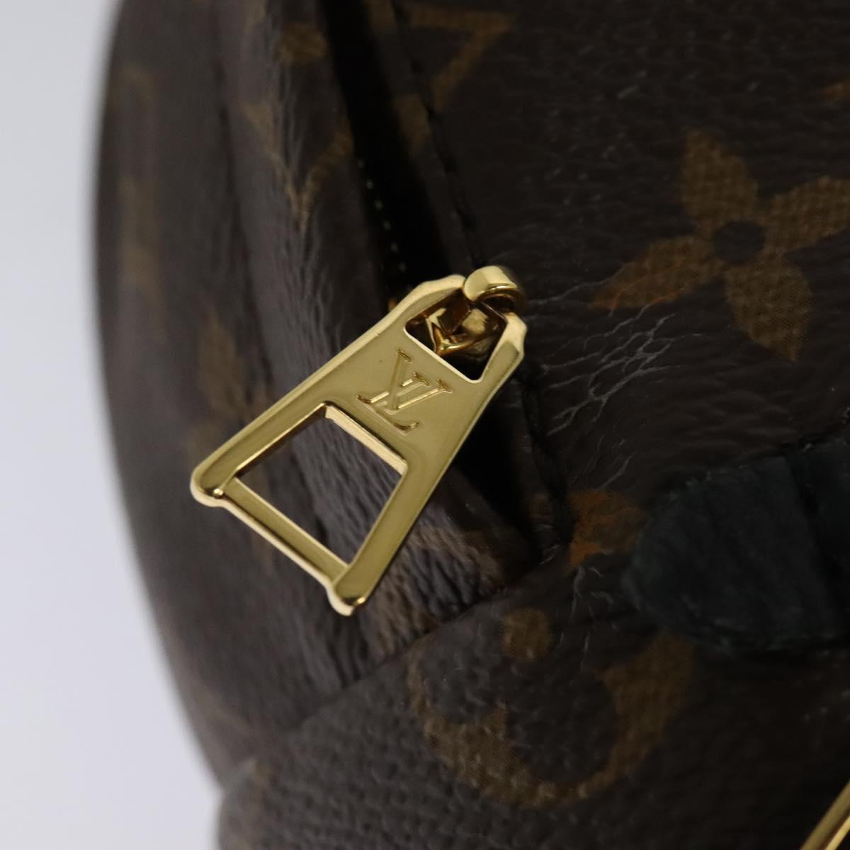 LOUIS VUITTON Monogram Palm Springs MINI Backpack M41562 LV Auth BA045