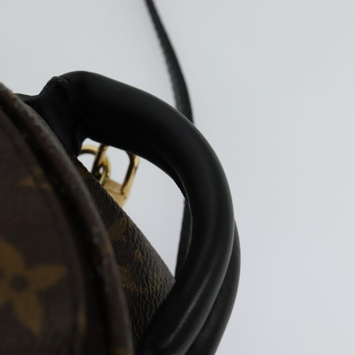 LOUIS VUITTON Monogram Palm Springs MINI Backpack M41562 LV Auth BA045