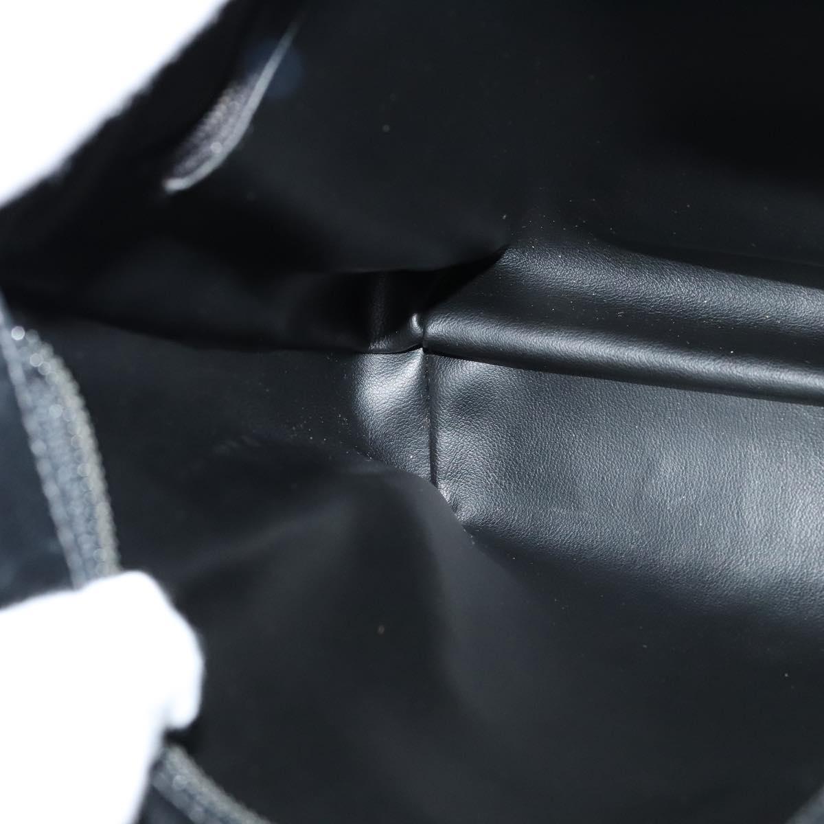 BALLY Hand Bag Leather Black Auth BA049