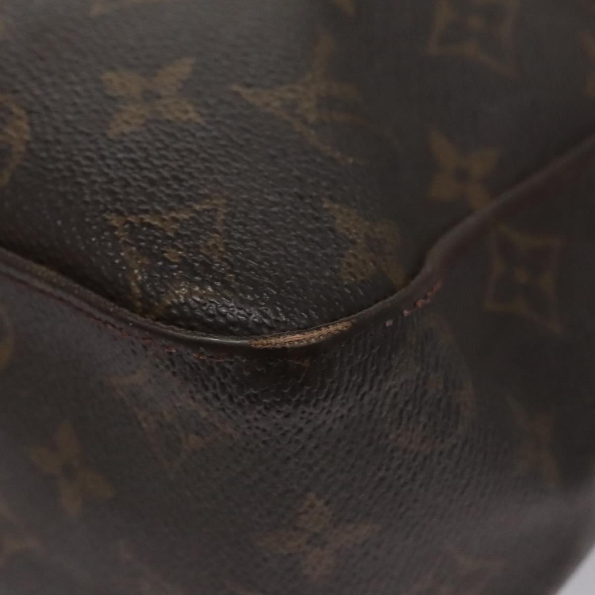 LOUIS VUITTON Monogram Looping GM Shoulder Bag M51145 LV Auth BA051