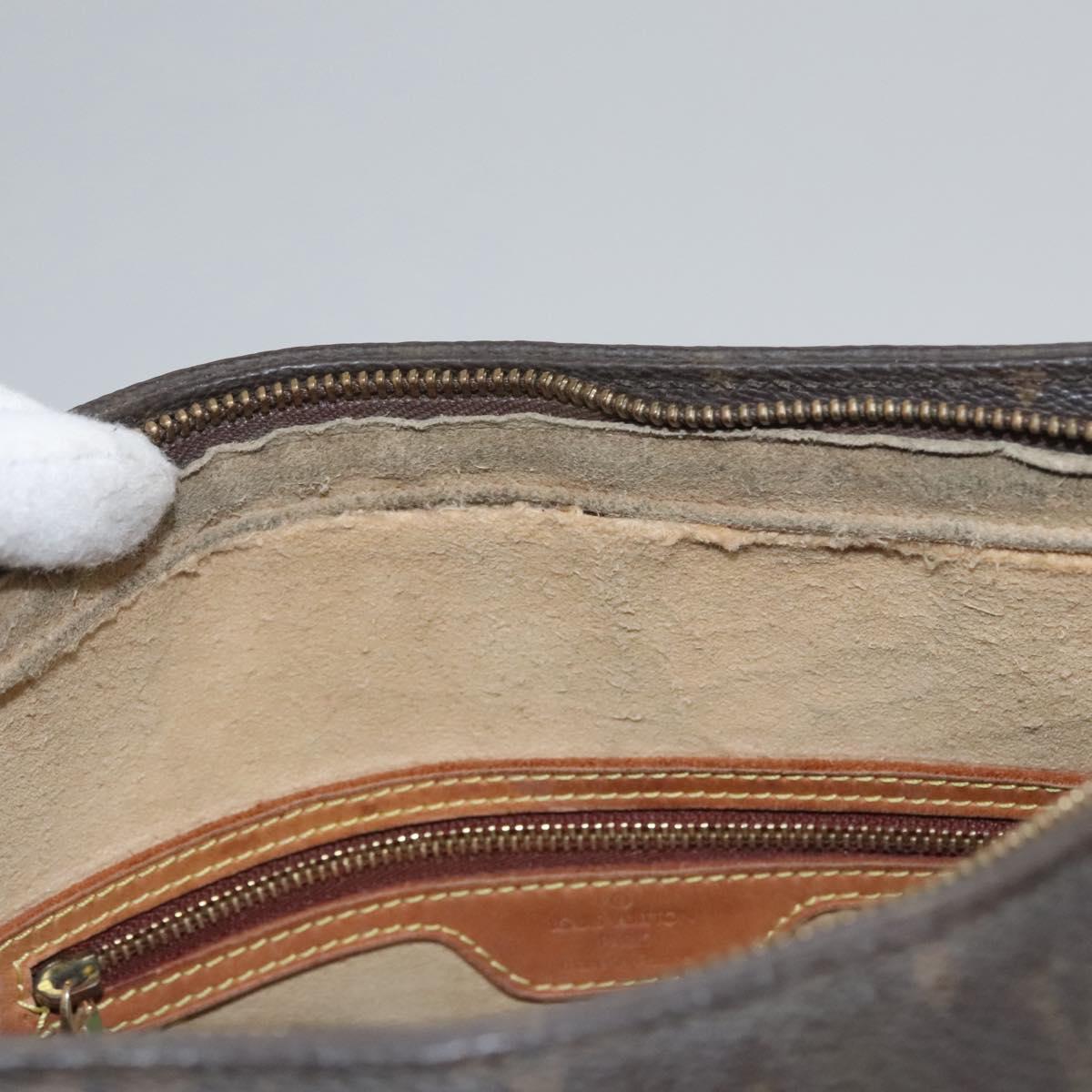 LOUIS VUITTON Monogram Looping GM Shoulder Bag M51145 LV Auth BA051